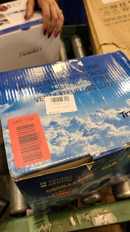 Photo 1 of 12 Volt Oscillating Fan, Portable Car Fan Wide-Bound Cooling Ventilation, Car DC Clip Fan, Truck, RV, Automotive 12v Fan