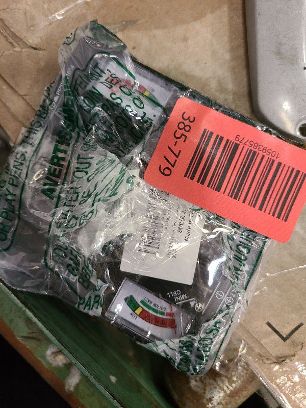 Photo 1 of 2 Pack Battery Tester, Universal Battery Checker for AA/AAA/C/D / 9V / 1.5V Button Cell Batteries Household Battery Life Level Testers Power Monitor Meter (Requires No Battery for Operation)