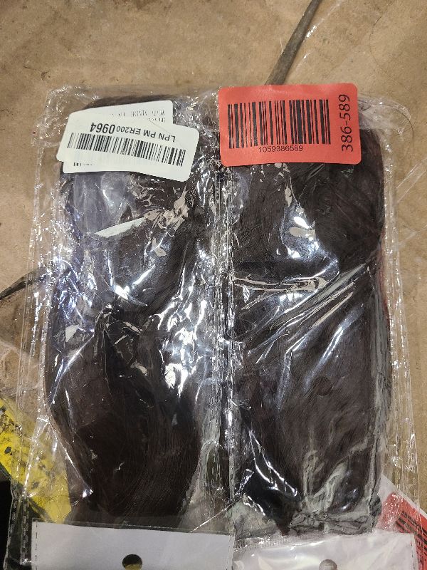 Photo 1 of 2PCS Curly Ponytail Extension with Elastic Tie 17 Inch Resistant Synthetic Natural Wavy Hairpiece Pony Tail Hair Extensions Wave Fake Ponytail Hairpieces for Women Daily Wear (Brown)