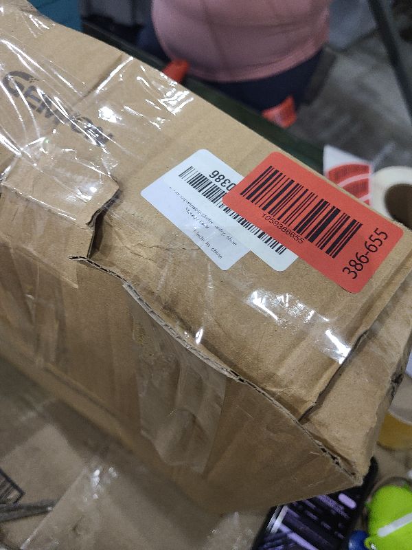 Photo 1 of 2-Tier Expandable Under Sink Organizers, Adjustable Height & Length Under Kitchen Sink Organizer with 8 Removable ABS Panels & Metal Frame, Cabinet Shelf for Bathroom, Pantry, Shoe Storage Rack