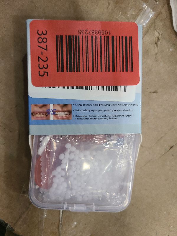 Photo 1 of Silicone Reline Denture Set for Upper and Lower Teeth, Soft Comfortable Veneers for Men and Women