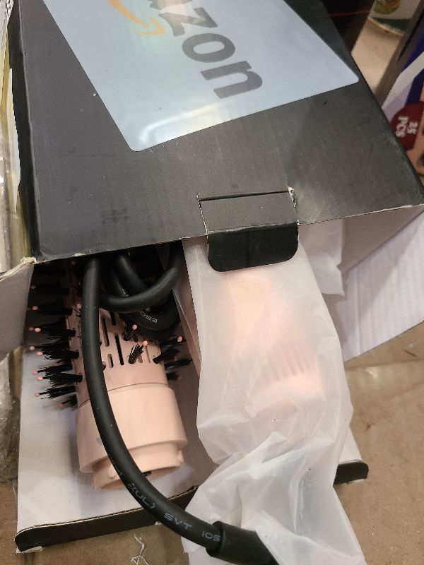 Photo 1 of 3 in 1 Rotating Hair Dryer Brush Spinning with Detachable Brush(2" & 1.5"),3 Heats and 2 Speeds Rotating Hot Air Brush for Curl,Straight