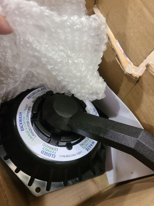 Photo 1 of 272531 Hi-Flow 6-Way Multiport Top Valve Compatible with Pentair Sand Dollar Pool and Spa Sand Filters, 1-1/2 inch Clamp Style Valve, Replace 262504 262505 262506