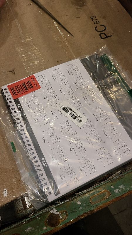 Photo 1 of 2026 Desk Calendar - 18 Months Desktop Calendar 2026, July 2025 - December 2026, 10'' x 8.3'', Standing Flip 2026 Desktop Calendar for Office, Home, School