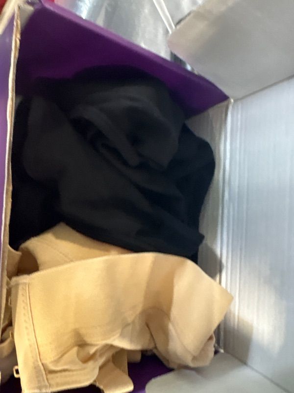 Photo 1 of **MISSING ONE**Gailife 3 Pack Nursing Bras for Breastfeeding Seamless V Neck Mesh Maternity Bra Comfort Pregnancy Sleep Bralette - XL, Black/Beige/Grey