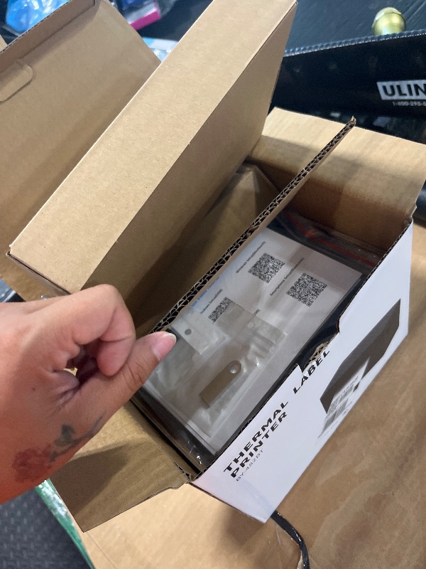 Photo 1 of PEDOOLO Label Printer, Bluetooth Shipping Label Printer with Black Label Holder, 4x6 Thermal Printer for Shipping Packages, Compatible with Android, iOS, Windows, Mac, Chromebook, Amazon, Ebay, UPS