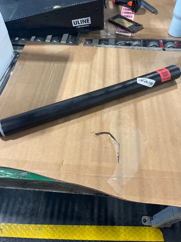 Photo 1 of ***NOT WOOD***Abyssaly Black Peel and Stick Paper 17.7 in X 413 in Decorative Self-Adhesive Contact Paper Film Easy to Clean Thickening Upgrade Increase Stomata and Reduces Bubble Generation