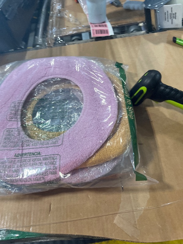 Photo 1 of **MISSING 2** Kingdder 8 Pcs Toilet Seat Cover Washable for Bathroom Elongated Toilet Seat Cushion Pads Soft Stretchable Toilet Seat Warmer Thicker Easy Installation Commode Seat Cover Decors, 8 Colors(Flat)