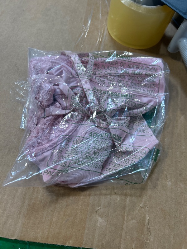 Photo 1 of  SIZE L***
Avidlove Lace Bustier Tops for Women Sexy V Neck Corset Top with Underwired Adjustable Bralettes Y2K Crop Pink