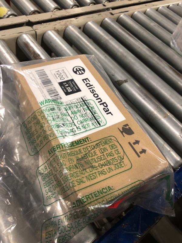 Photo 1 of ***ONLY TWO SETS INSIDE***EdisonPar A19 8-Pack LED Light Bulbs, E26 Base 75W Equivalent 1000lumens 5000K Daylight, Cool White Non-Dimmable 9W 120V 25000Hrs Indoor UL (A19 Count of 8)