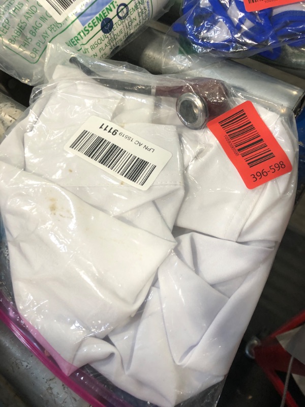 Photo 1 of ***JUST SHIRT***6PCS Men's Yacht Captain Sailor Costume Adult Shirt Hat Accessories Set Party Cosplay Medium White