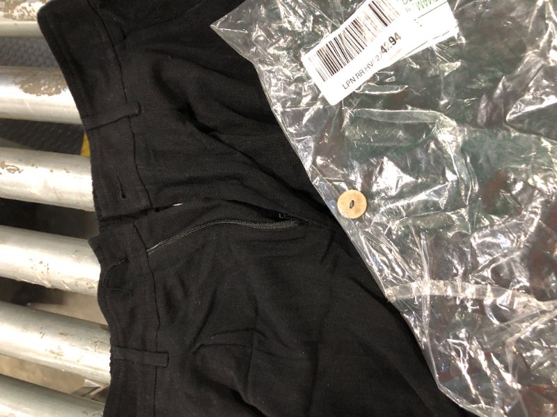 Photo 1 of **BROKEN BUTTON Women's Linen Casual High Waist Wide Leg Straight Dress Cotton Linen Pants Button Trousers