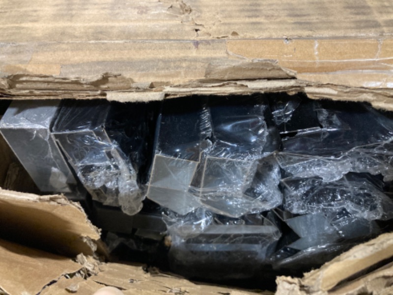 Photo 1 of **frame only,no screen covers** 8x10 FT Greenhouse for Outdoors, Polycarbonate Flower Greenhouse with Roof Vent, Push-Pull Lockable Door, Aluminum Walk-in Greenhouses for Outside Garden Backyard, Patio, Lawn, Black