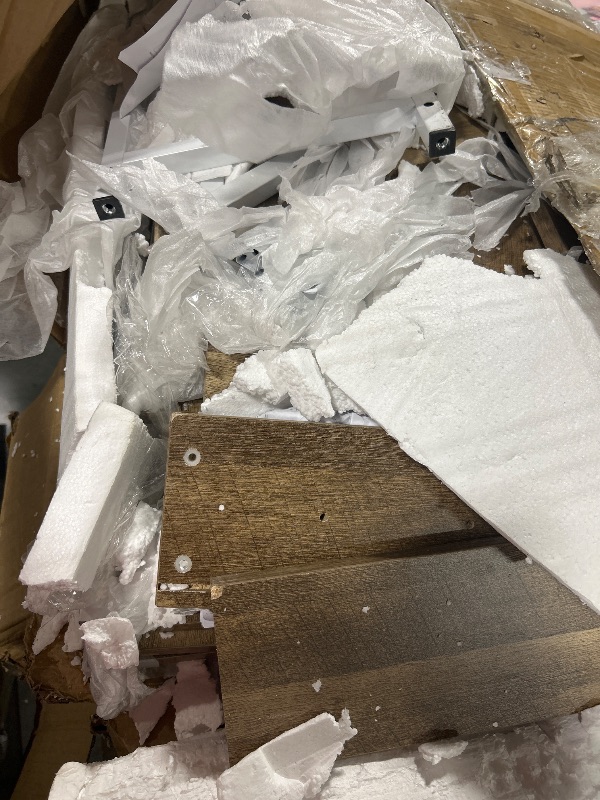 Photo 1 of *** SIMILAR IMAGE UNKNOWN SIZE OR MODEL UNKNOWN MISSING PARTS***UMOS L Shaped Desk Computer Gaming Corner Table 50 Inch Home Office Writing Student Work PC Workstation with Side Storage Bag CPU Stand for Bedroom Small Spaces