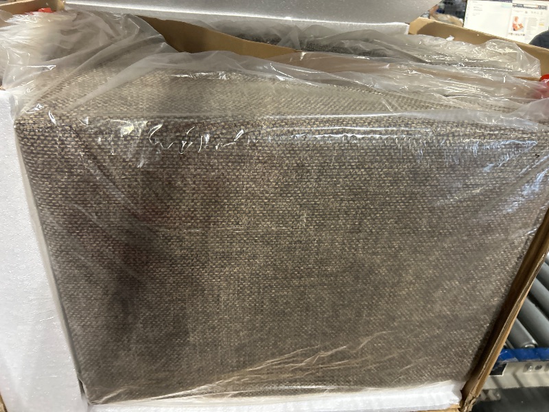 Photo 1 of ***UNKNOWN MISSING PARTS** Signature Design by Ashley Sommerford Modern Farmhouse Upholstered 2 Piece Dining Chair Set, Brown