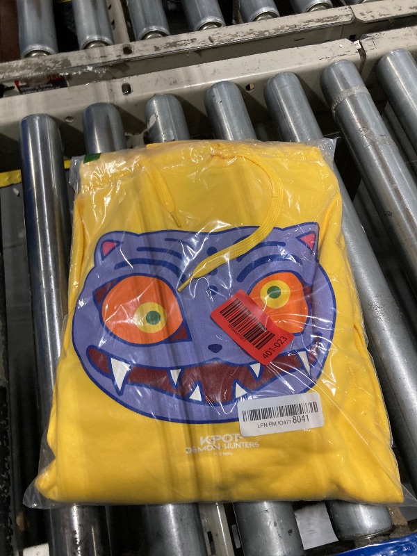 Photo 1 of  Toddler Boys Hooded Matching Family Cosplay Long Sleeve T-Shirt Yellow 5T