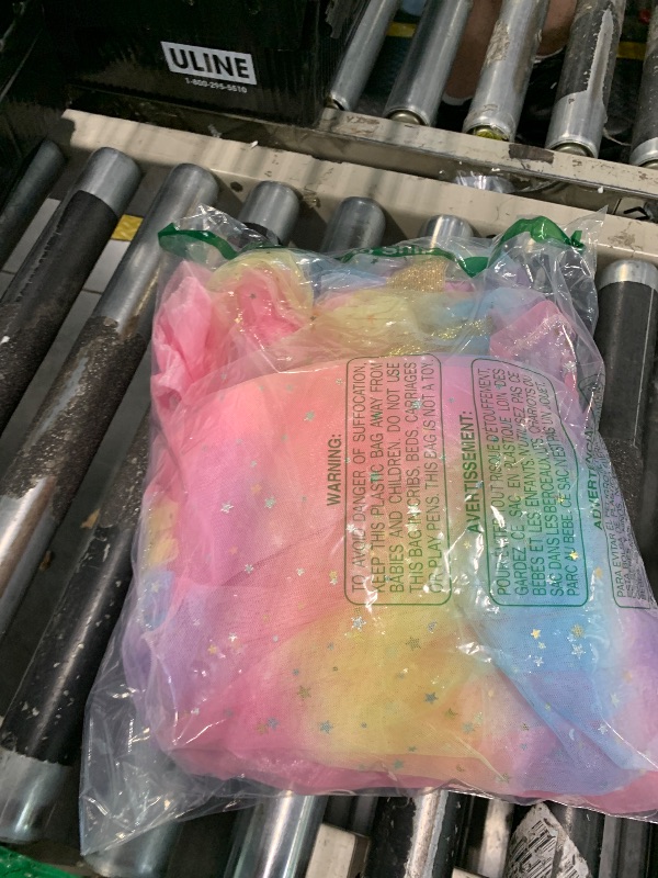 Photo 1 of *****MISSING ACCSESORIES***** ****JUST CAPE AND SKIRT****Fuzmo Princess Dress Up Clothes for Little Girls 3 4 5 6 Years Old, Kids Princess Cape with Accessories, Princess Toy for Toddlers Birthday Gift