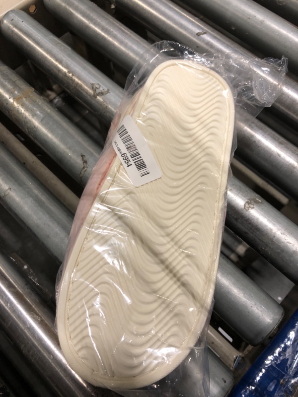 Photo 1 of ***Not Alike/ Similar***
EverFoams Women's Fuzzy Slip-on Slippers Warm Cozy Soft Lightweight Memory Foam Indoor House Shoes Pink, 9-10 US