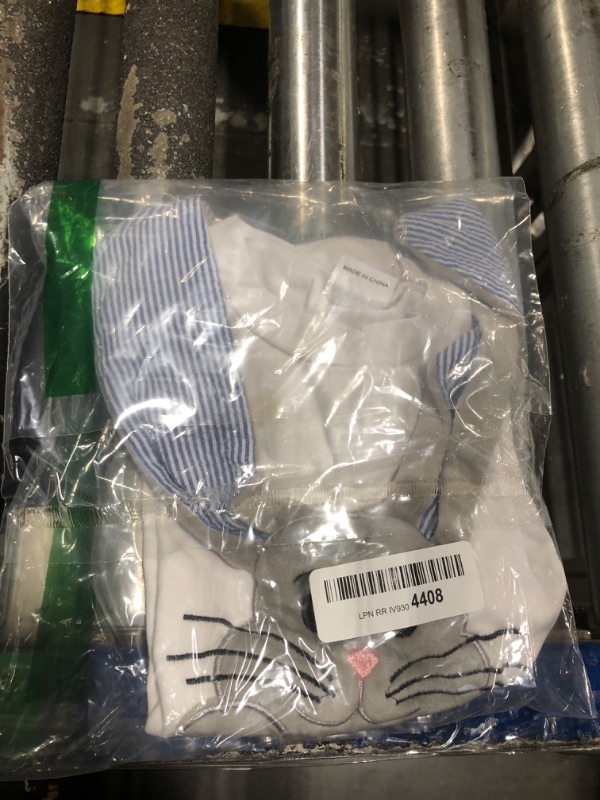Photo 1 of *MISSING SHORTS*
Nibbcoa Baby Boy Easter Outfit Short Sleeve Long Ear Rabbit T Shirt Casual Striped Shorts Set Kids Summer Clothing (White, 2-3T)***NEEDS TO BE WASHED HAS BEEN WORN****