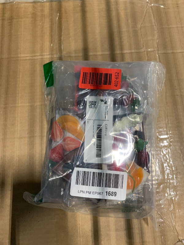 Photo 1 of [6-Pack] Faux Slice Cake - Artificial Desserts Replica for Kitchen and Bakery Shop Display (Multi)