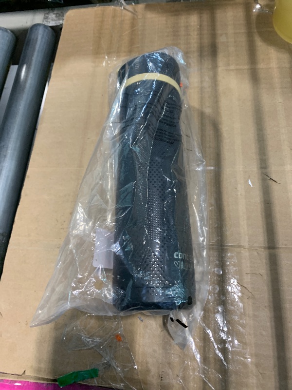 Photo 1 of *****BROKEN STRAW*****Contigo x Ally Love Ashland Chill 2.0, Stainless Steel, Spill Proof Water Bottle with AutoPop Easy Lean Lid, BPA Free, 24oz, Licorice