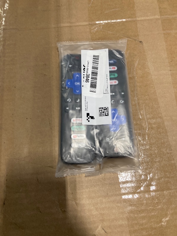Photo 1 of (Pack of 2) Replacement Remote Control Only for Roku TV, Compatible for TCL Roku/Hisense Roku/Onn Roku/Sharp Roku/Element Roku/Westinghouse Roku/Philips Roku Smart TVs (Not for Roku Stick and Box)