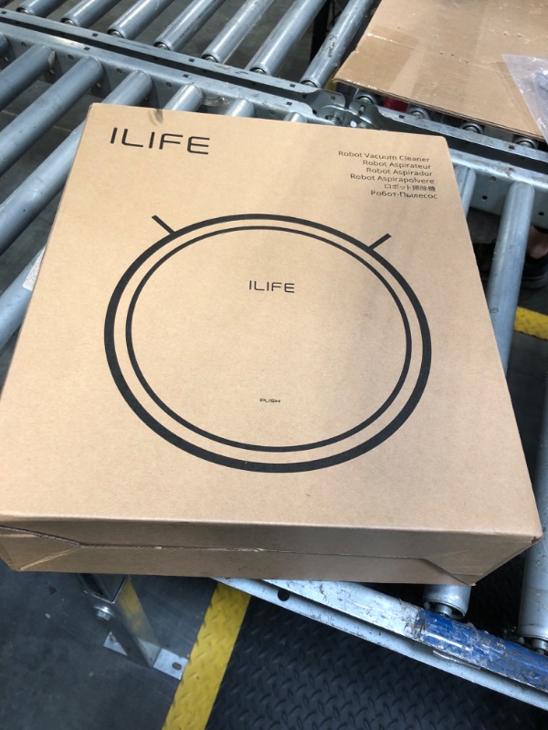 Photo 1 of ***FACTORY SEALED***ILIFE V2 Robot Vacuum Cleaner, Tangle-Free Suction, 120 Mins Runtime, Slim, Self-Charging Robotic Vacuum Cleaner, Ideal for Pet Hair and Hard Floors