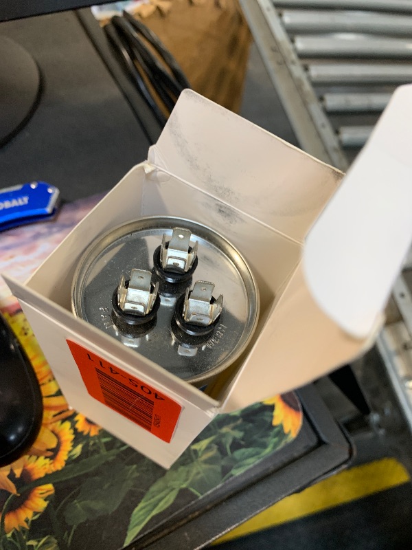 Photo 1 of [UL Listed] BlueStars 45+5 uF 45/5 MFD 370V or 440V AC Dual Circular Run Start Capacitor CBB65 50/60 Hz - Fit Air Conditioner Motor Run or Fan Start or Condenser Straight, Replace 97F9895 Z97F995