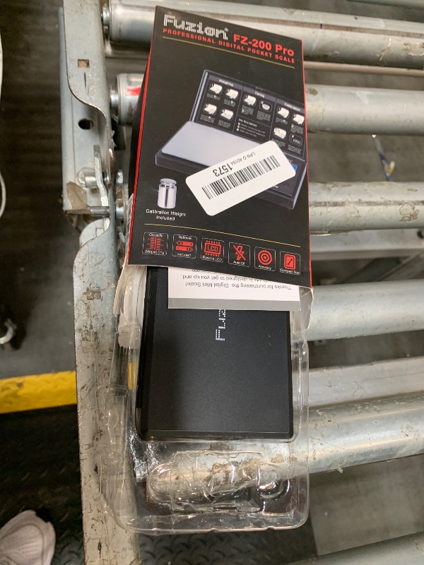 Photo 1 of ***no batteries on it*** Fuzion Gram Scale, Pocket Scale .01 Gram Accuracy, 200g Small Digital Scale for Food, Jewelry, Herb, Spice, Coin - Weight Gram and Oz - 100g Calibration Weight