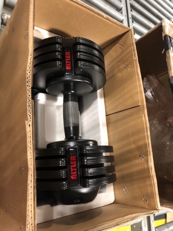 Photo 1 of
52 LBS Adjustable Two-ways Regulation Rebber Coated Dumbbell Steel and Plastic (Rubber Coated Dumbbell) with Sturdy and Durable