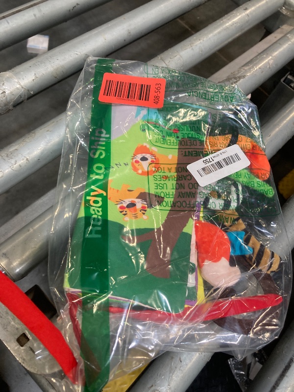 Photo 1 of ***JUNGLY TALES ONLY*** beiens Baby Books Toys, Touch and Feel Crinkle Cloth Book for Infant Baby 0-3-6-12-18 Months, Early Development Interactive Stroller Soft Toys, Newborn Gifts for Boys Girls