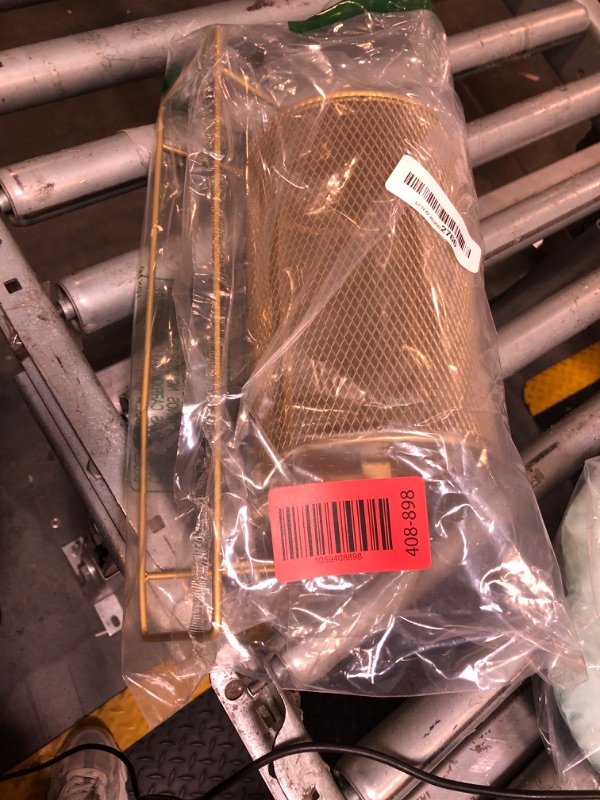 Photo 1 of **MISSING PARTS**
Teenyyou 7.09" x 4.72" Small Raffle Drum Upgraded Ticket Spinner Holds 600 Tickets Raffle Wheel Spinner with Stand Drum Cage for Games Events(Gold)