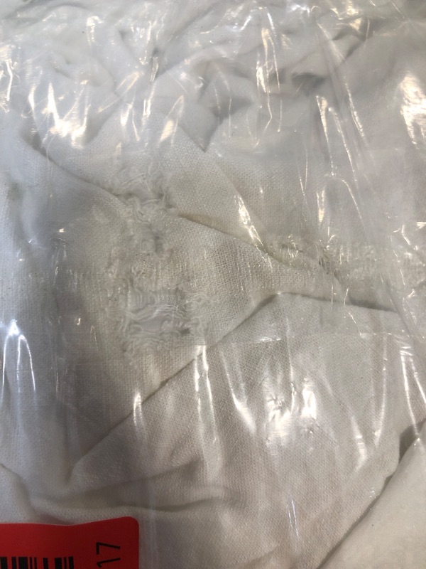 Photo 1 of ** DAMAGE CHECK PHOTO** Prinbara Two Piece Sets for Women Summer Vacation Outfits Sleeveless Linen Crop Top Casual Matching Lounge Sets Comfy Tracksuits 2024 Cruise Beach Travel Outfit Wide Leg Jumpsuits 7PA32-mibai-XL