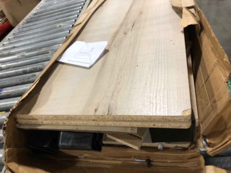 Photo 1 of ** DAMAGE CHECK PHOTO / USED ** Sauder HomePlus Two Door Storage Cabinet/Pantry Cabinet, Pacific Maple Finish