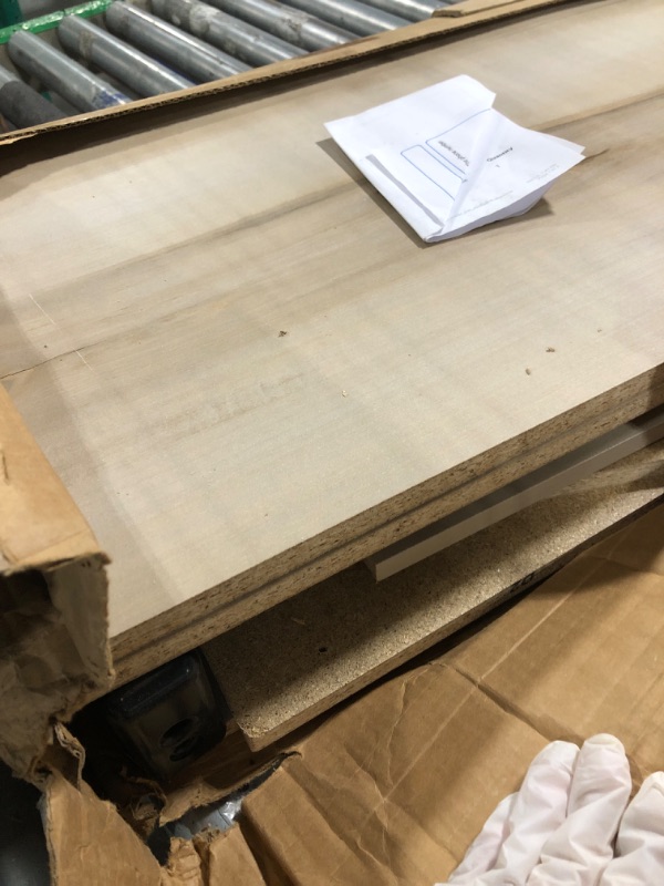 Photo 1 of ** DAMAGE CHECK PHOTO / USED ** Sauder HomePlus Two Door Storage Cabinet/Pantry Cabinet, Pacific Maple Finish