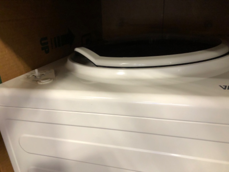 Photo 1 of ** ONLY PARTS / VERY USED** Elevon Portable Clothes Dryer 1300W, Compact Dryer for laundry with 5 Drying Modes, 2.6 Cu.ft Front Load Dryer Machine, Stainless Steel Tub for Small Space, RVs, Overheat Protection, Black & White