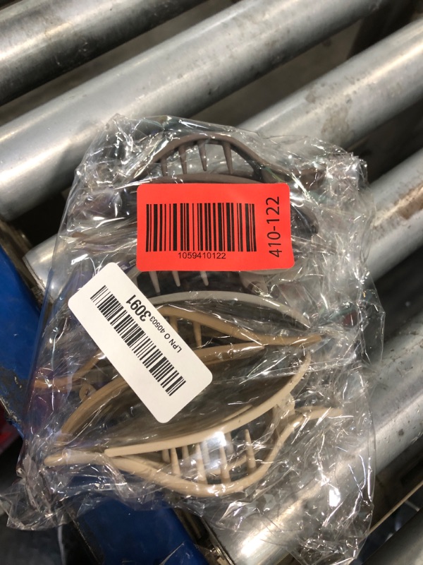 Photo 1 of **MISSING BLACK CLIP** French Concord Hair Clips - 6Pcs Side Slide Volume Clips for Women Girls, Strong Hold No Slip Grip, Thick or Thin Hair (Matte Finish, L:4.6 IN, W:1.97IN)