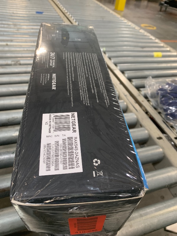 Photo 1 of ** FACTORY SEALED** NETGEAR Nighthawk 6-Stream Dual-Band WiFi 6 Router (RAX54S) – Security Features, AX5400 Wireless Speed, Up to 5.4 Gbps, Covers up to 2,500 sq. ft., 25 Devices - 1-Year Armor Subscription Included