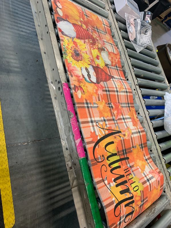 Photo 1 of ***SIMILAR***LEEVAN Kitchen Mats for Floor Non-Slip, Cushioned Anti Fatigue Mat 2 Piece,Orange Memory Foam Kitchen Mat Waterproof, Ergonomic Standing Mat for Bar, Office,Desk, Laundry