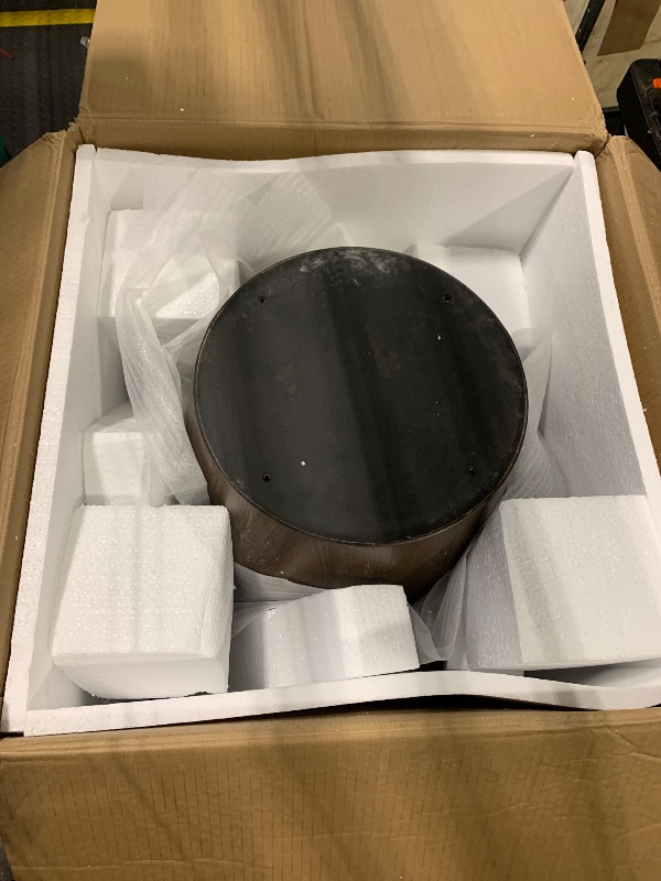 Photo 1 of ** Missing table top **/ERYE Contemporary Wood Round Dining Table for Home Diningroom, Wooden Dining Table with Natural Wood Grain Variation,Seat Up 2-4