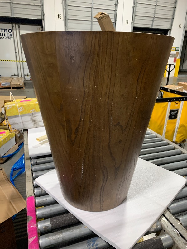 Photo 1 of ** Missing table top **/ERYE Contemporary Wood Round Dining Table for Home Diningroom, Wooden Dining Table with Natural Wood Grain Variation,Seat Up 2-4