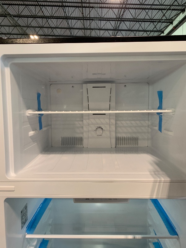 Photo 1 of **MINOR DENTS AROUND**Kenmore 33 in. 20.5 cu. ft. Capacity Refrigerator/Freezer Full-Width Adjustable Glass Shelving, Humidity Control Crispers, Black