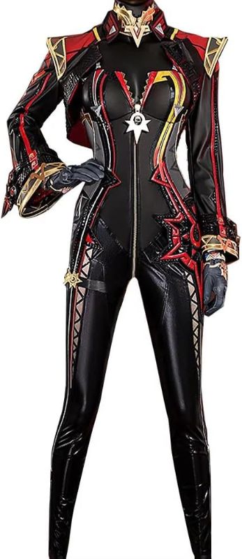 Photo 1 of ***RETAIL PRICE $164***KIRA KIRA Genshin Mavuika Cosplay Costumes Doki-R Game Genshin Impact Natlan Pyro Archon Mavuika Costume Outfits