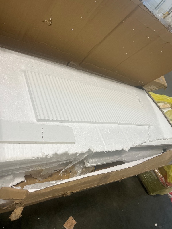 Photo 1 of *******SIMILAR ITEM******
Boyel Living 7 Drawer Cabinet in White, Buffet Cabinet?Tall Storage Cabinet Organizer Unit with Metal Legs for Entryway, Living Room,?MDF??Modern Storage Cabinet