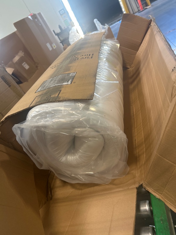 Photo 1 of *****FACTORY SEALED****NO RETURN****
NapQueen 12 Inch Full Size Mattress, Bamboo Charcoal Memory Foam Mattress, Bed in a Box, White
