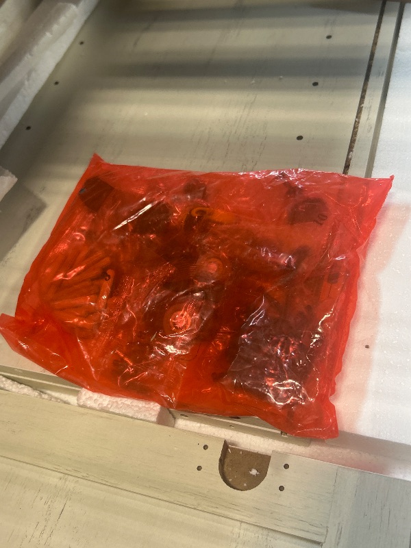 Photo 1 of ****BRAND MEW*****
VASAGLE Farmhouse TV Stand for TVs up to 65 Inches, Entertainment Center with Storage Cabinets and Sliding Barn Doors, Media Console Table for Living Room, Rustic White and Honey Brown ULTV535W01