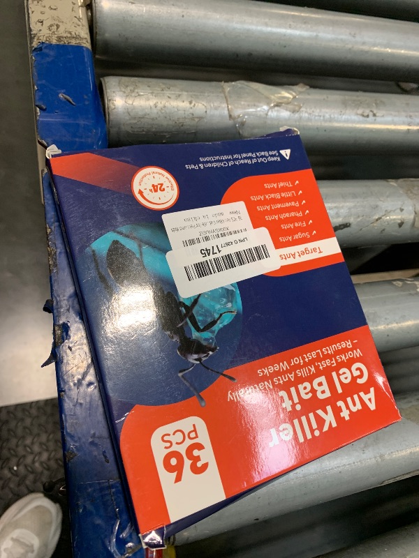 Photo 1 of *Missing Parts*
24 PCS Ant Killer Gel Bait Stations, Extra Strengthen Ant Bait Traps, Long-Lasting Effective Pest Gel for Carpenter Ants and Other Common Household Ants, No Mess Easy Use, Safe for Pets and Kids