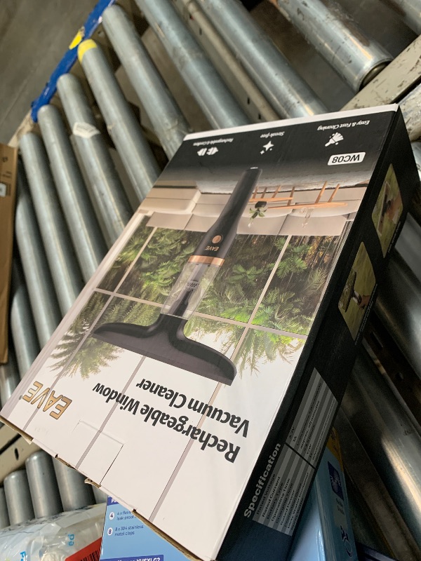 Photo 1 of **Only the vacuum** Rechargeable Window Vacuum Squeegee, with 11 in. Squeegee Blade, Cordless Window Vacuum Cleaner Set for Cleaning Windows, Shower Doors, Mirrors, Tiles