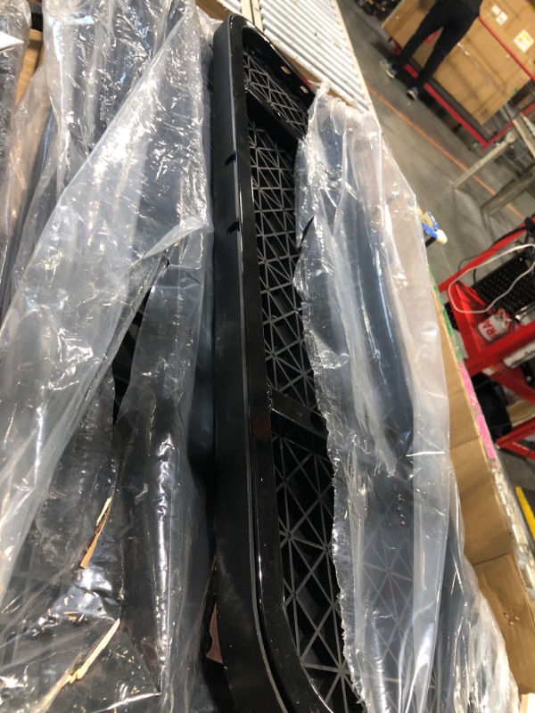 Photo 1 of ** USED/ UNTESTED*** 10L0L Golf Cart Rear Flip Folding Back Seat Kit for EZGO TXT Freedom 1995-Up, Deluxe Rear Seat Assembly Roof Support with Cargo Net Leather Cushion and Back Cushion Set