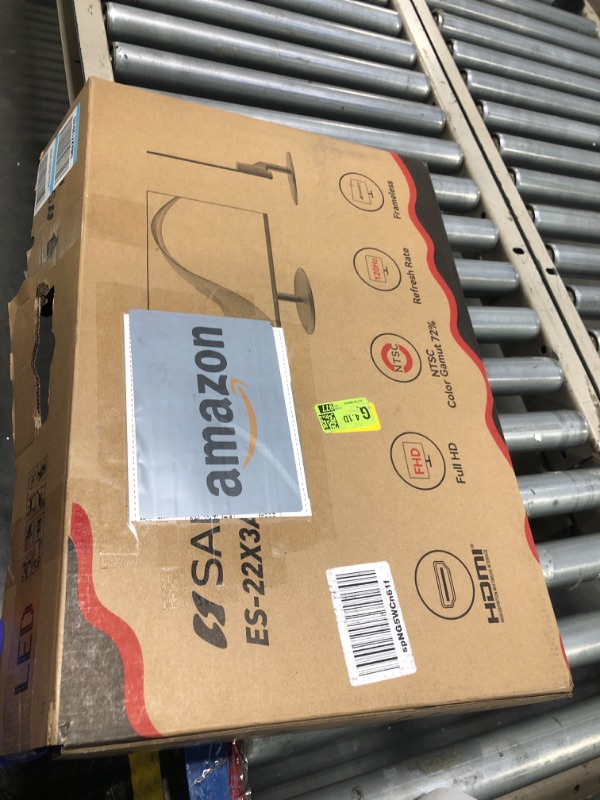 Photo 1 of **MISSING POWER CORD/ADAPTER**
SANSUI 22 Inch 120Hz Monitor, FHD Computer Monitor 4000:1 Contrast Ratio with Adaptive Sync, HDR 100% sRGB, HDMI 2.1 x 2, VESA Mount, Eye Care for Home/Office (ES-22X3AH, One HDMI Cable Included).